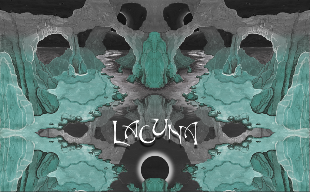 Album cover illustration for metal music
